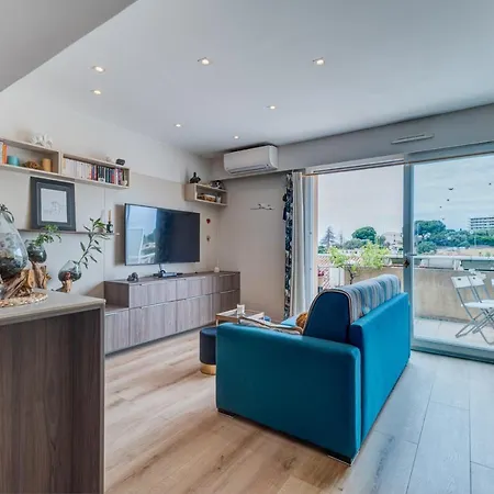 Fabron - Ac, Parking, Piscine, Wifi Apartment *